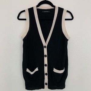 Club Monaco merino wool swearer vest